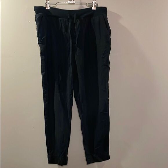 Lucky Brand Black Linen Blend Pants - Picture 1 of 11